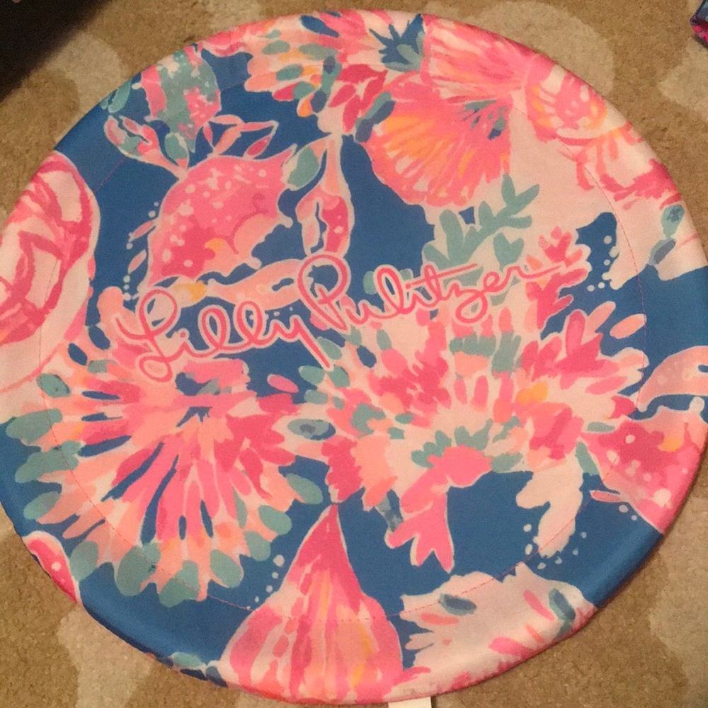 Lily Pulitzer frisbee